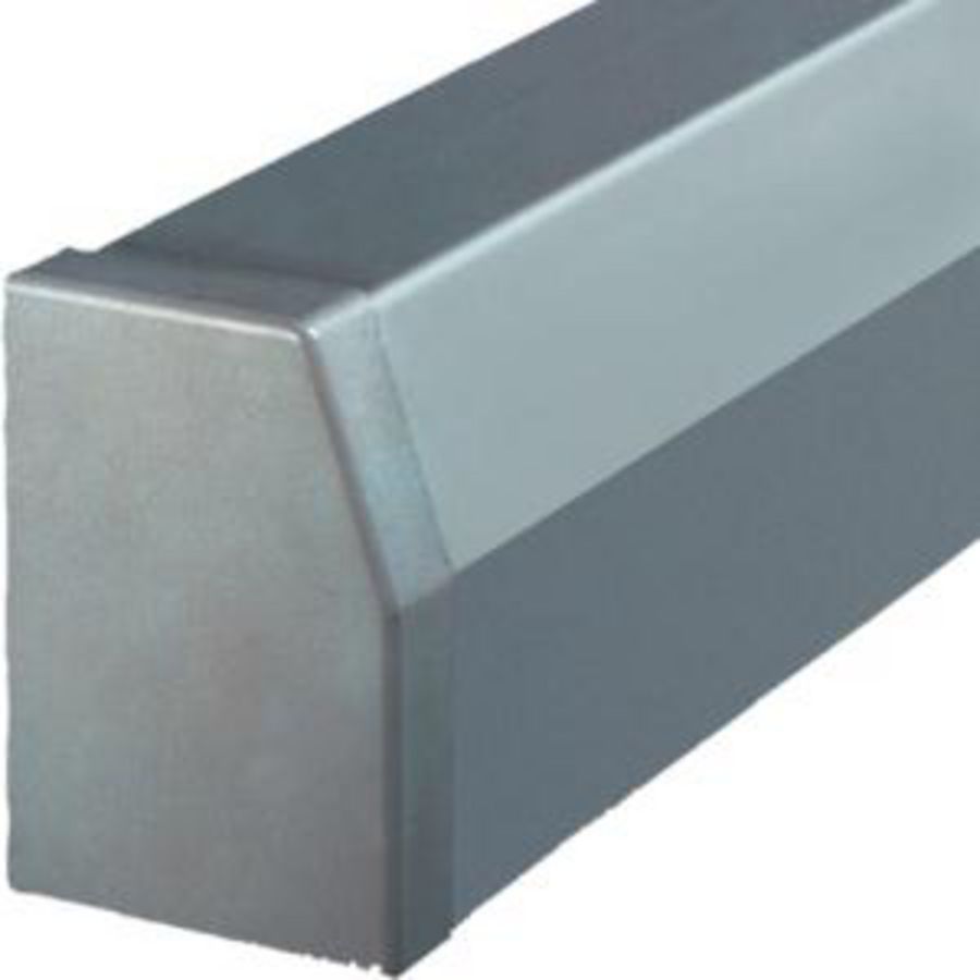 Afdekprofiel 110mm hoog RK lengte 2m grijs VVE=2