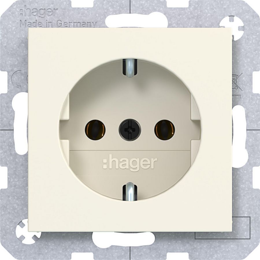 SCHUKO-wandcontactdoos steekklemmen A.x/C.x shell mat