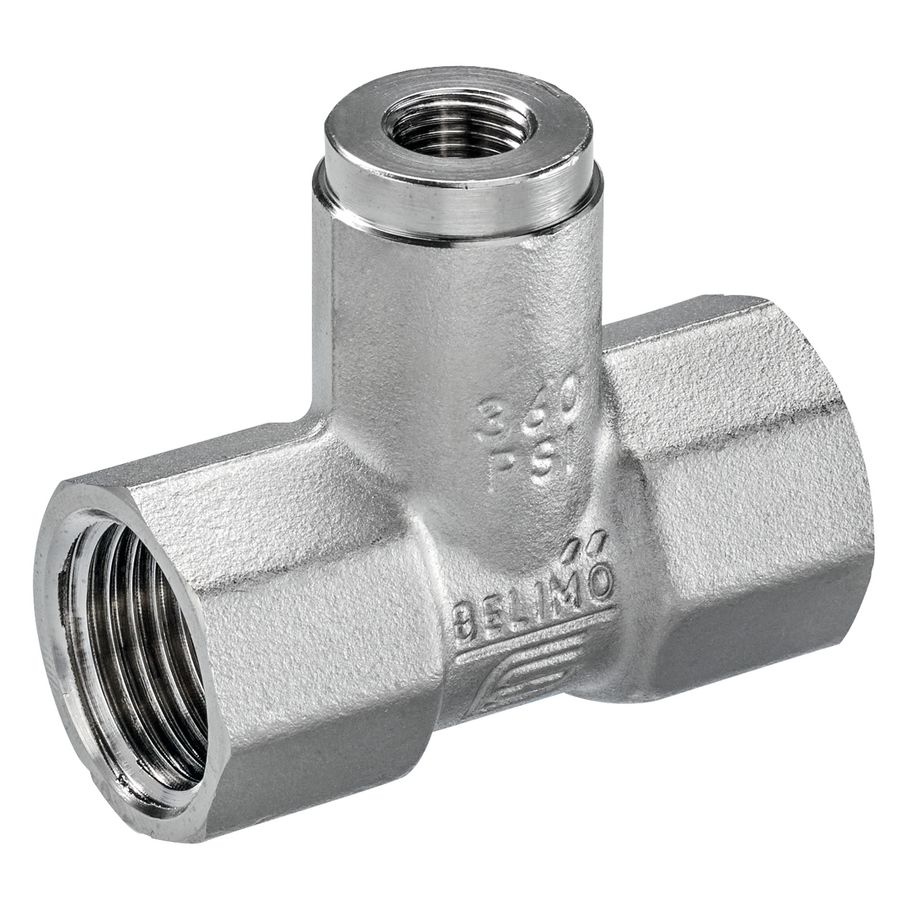 T-stuk DN50 M10x1 voor externe temperatuursensor
