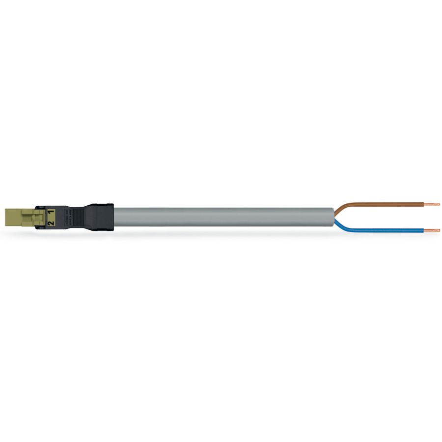 Geconf.aansluitkabel Eca Steker/open einde 891-8992/205-105