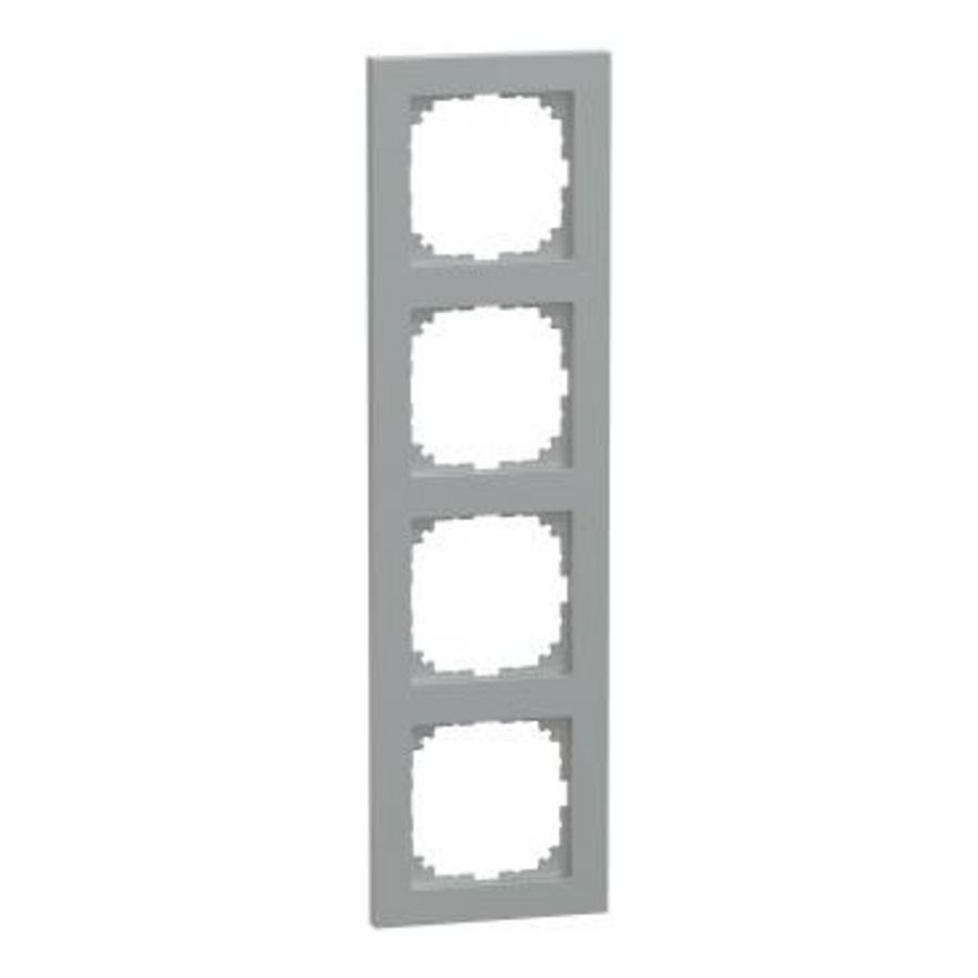 Afdekraam M-Pure 4-voudig Kunststof Aluminium Systeem M