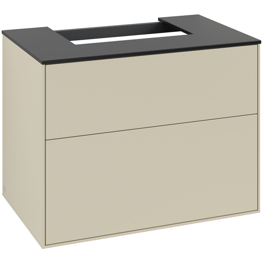 Wastafelonderkast Finion 800x603x501mm S.Grey Matt Lacquer G09200HJ