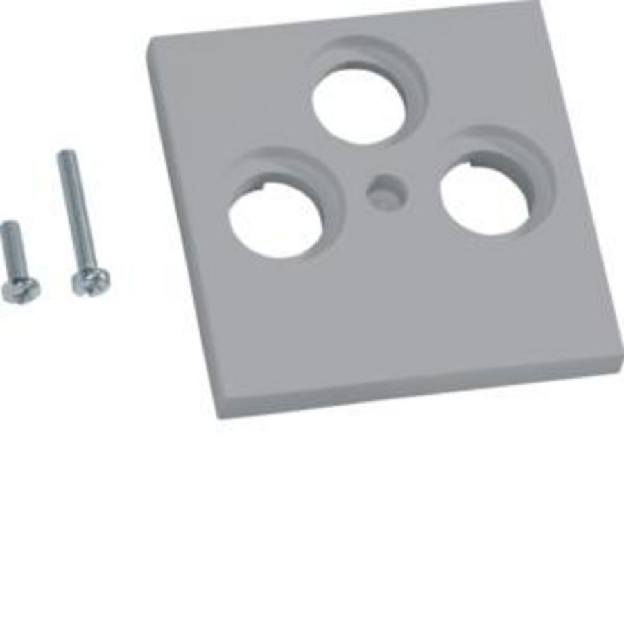 Centraaldeel 55mm cai/satelliet 3-voudig hal.vrij alulook