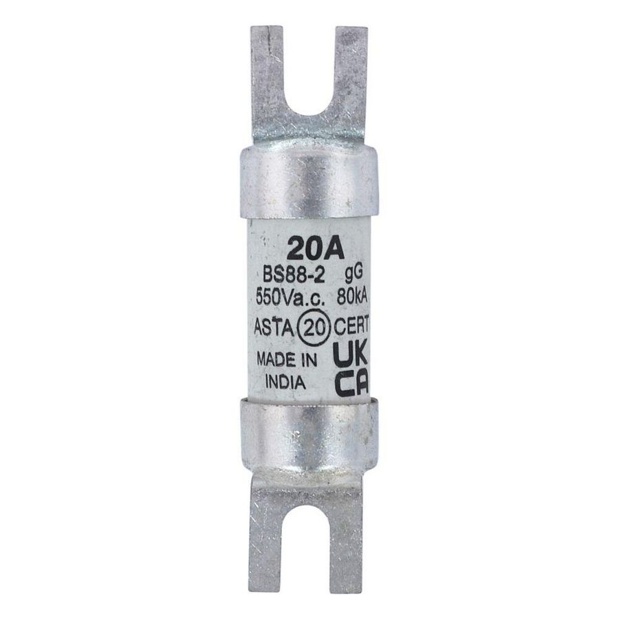 Zekering laagsp. 20A AC 550V BS88/A1 14x55 gL/gG BS VVE=20