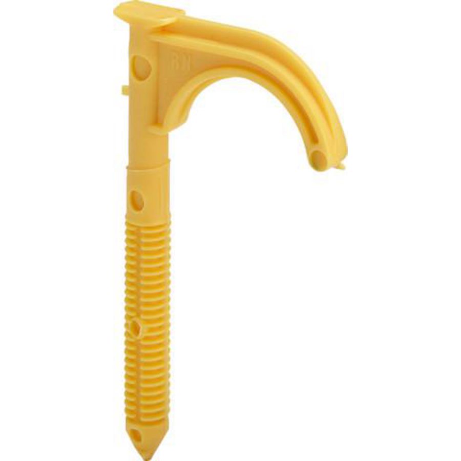 Inslagbeugel 16/20x8x110 kunststof/geel RAL1004 VVE=50