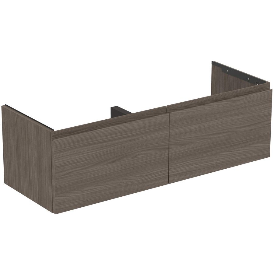 Wastafelmeubel 1200x440x370mm dark elm 2 laden Finesse
