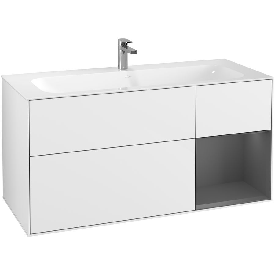Wastafelonderkast Finion 1196x591x498mm G.White.L G070GKGF