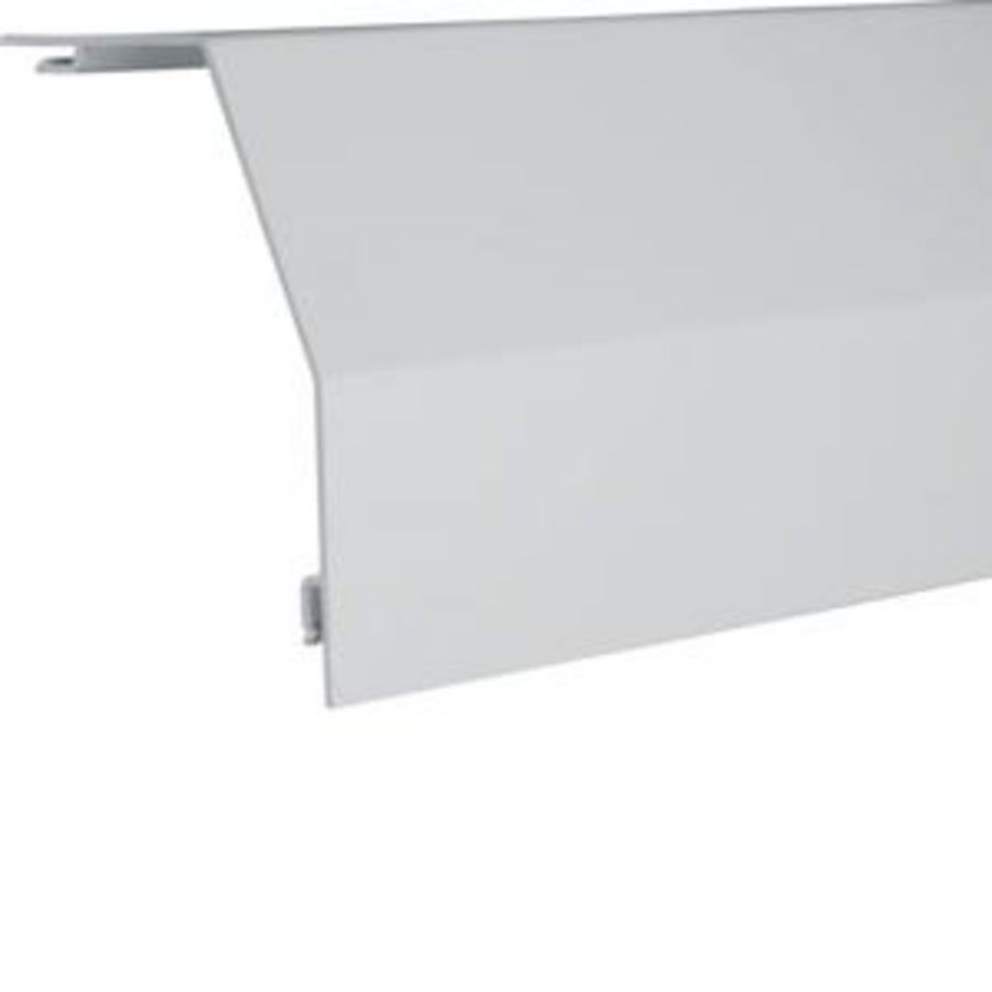 Afdekprofiel 150mm hoog RK lengte 2m lichtgrijs VVE=2