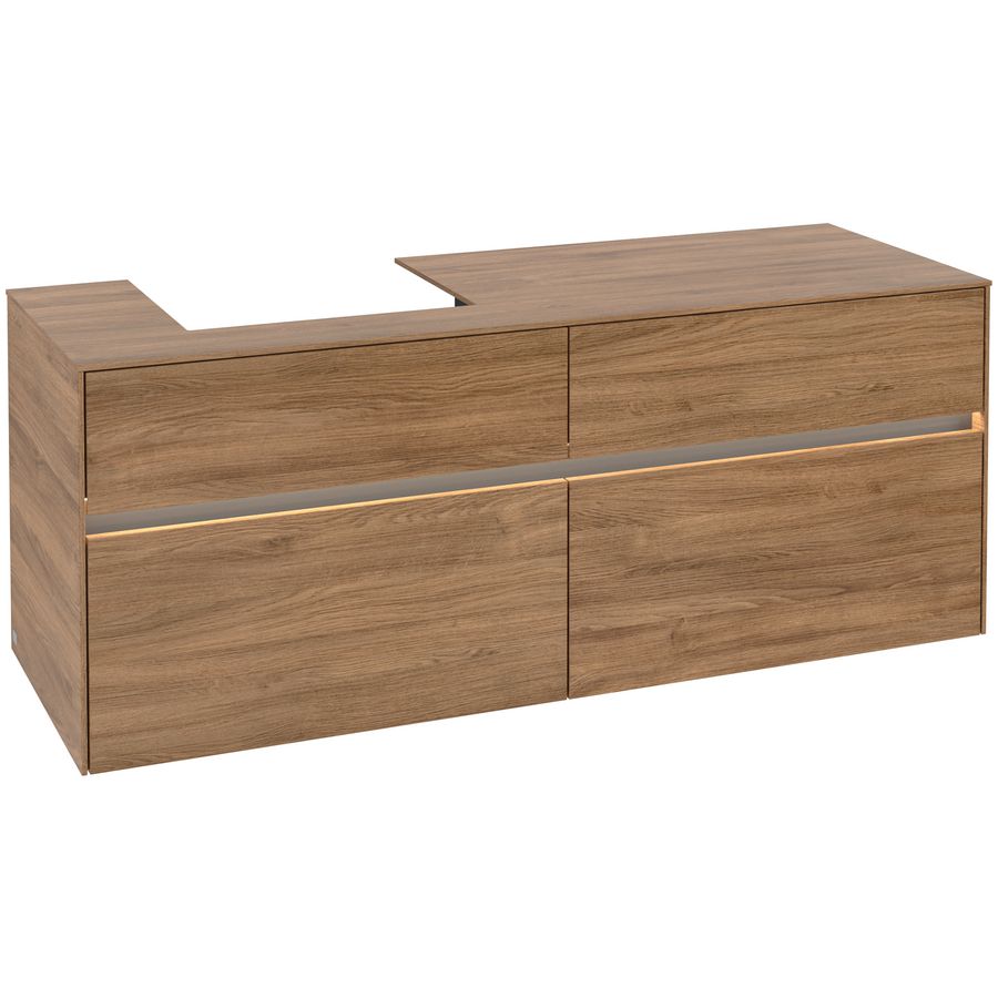 Collaro Wastafelonderkast 1400x548x500mm C074B0RH