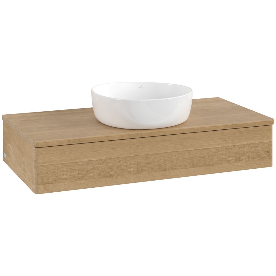 Wastafelonderkast Antao 1000x190x500mm Honey Oak K09011HN