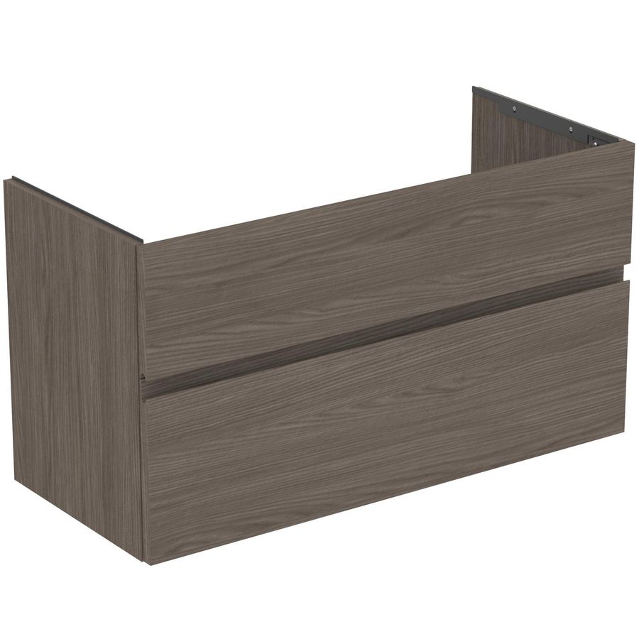 Wastafelmeubel 1000x440x545mm dark elm 2 laden Finesse