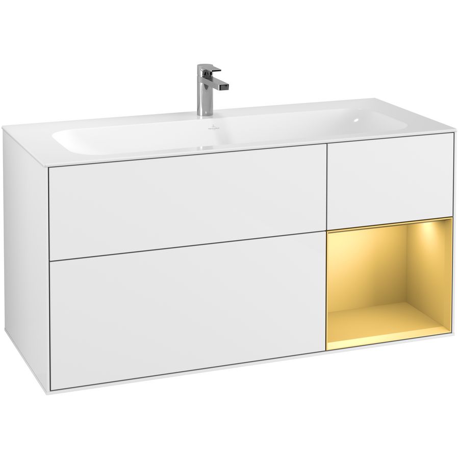 Wastafelonderkast Finion 1196x591x498mm G.White.L G070HFGF