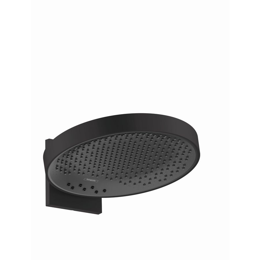 Hoofddouche Rainfinity 360 3 straalsoorten wand mat zwart
