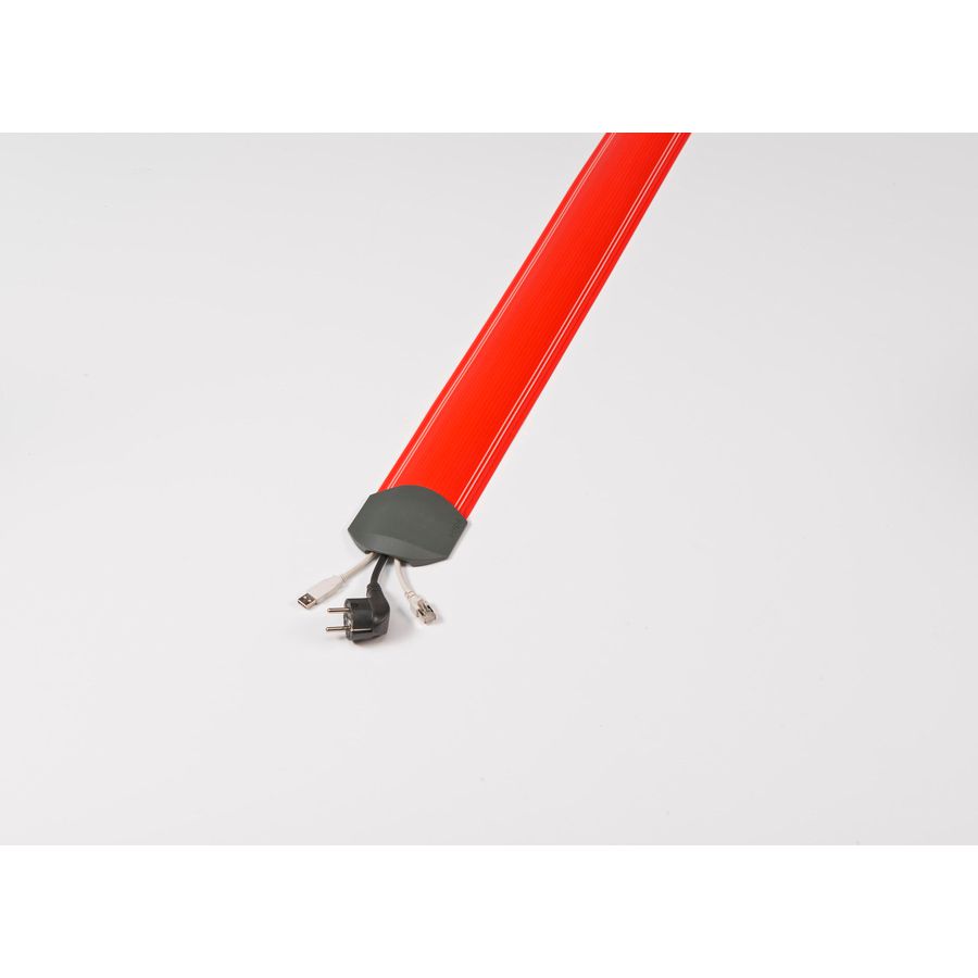 Serpa kabelgoot rubber B9 3m rood deksel
