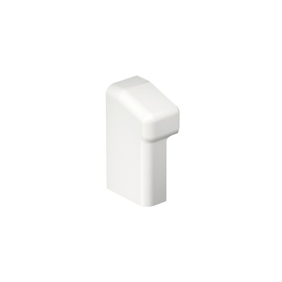Eindstuk links SL-T 20x50 9010 puur wit VVE=10