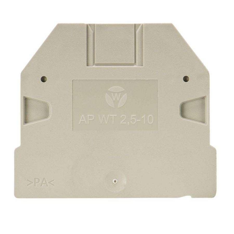 Afsluitplaat AP WT 2,5-10 VVE=10