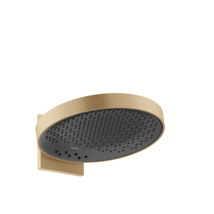 Hoofddouche Rainfinity 360 3 straalsoorten wand brushed bronze