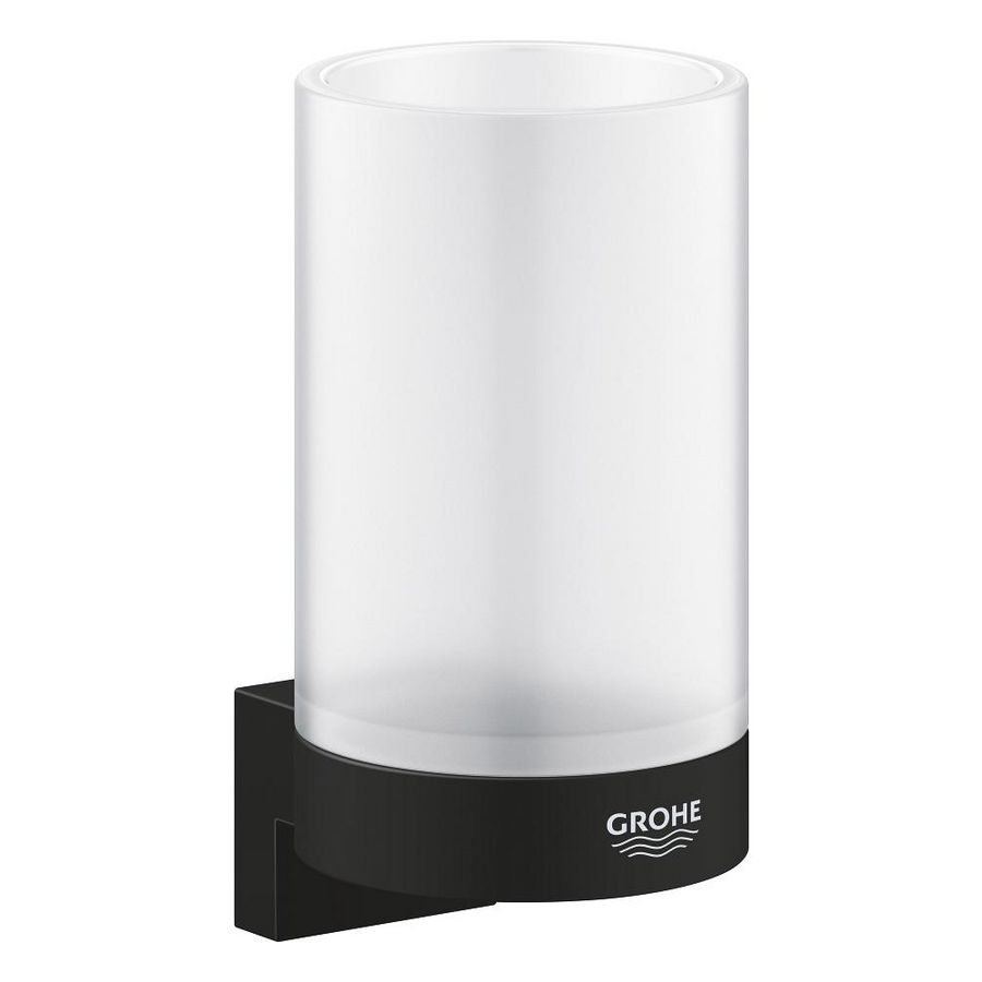Selection houder voor glas en zeepdispen phantom black (prof)