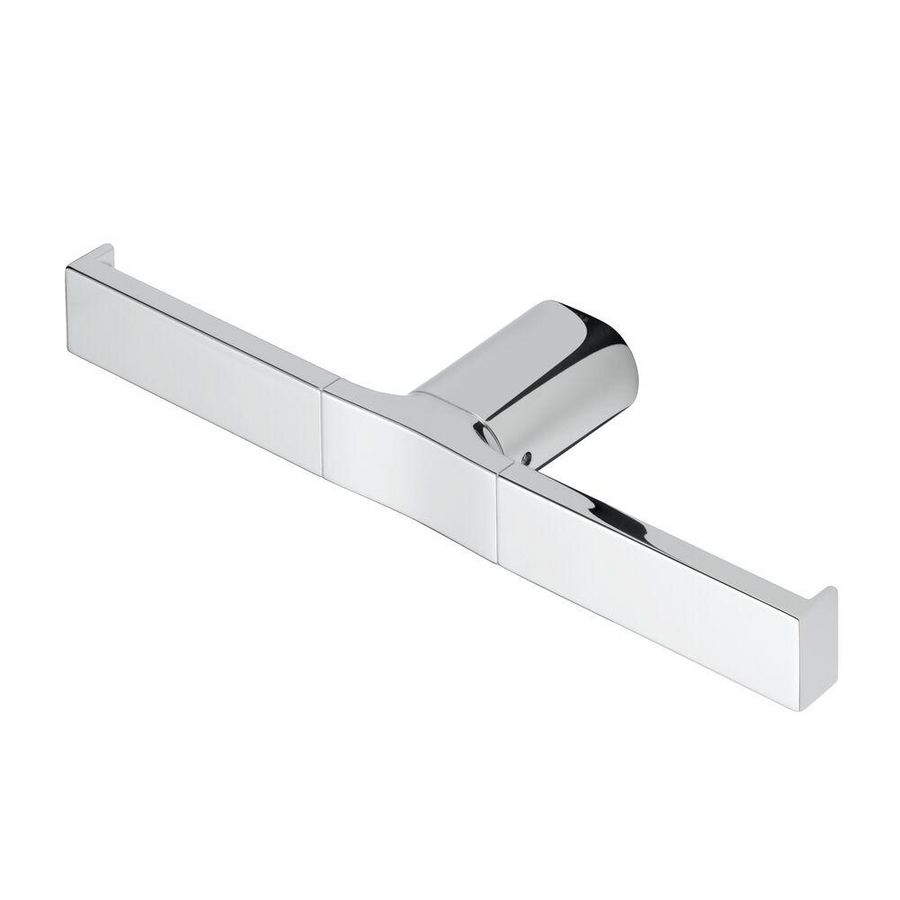 Closetrolhouder chroom dubbel zonder klep WYNK Geesa