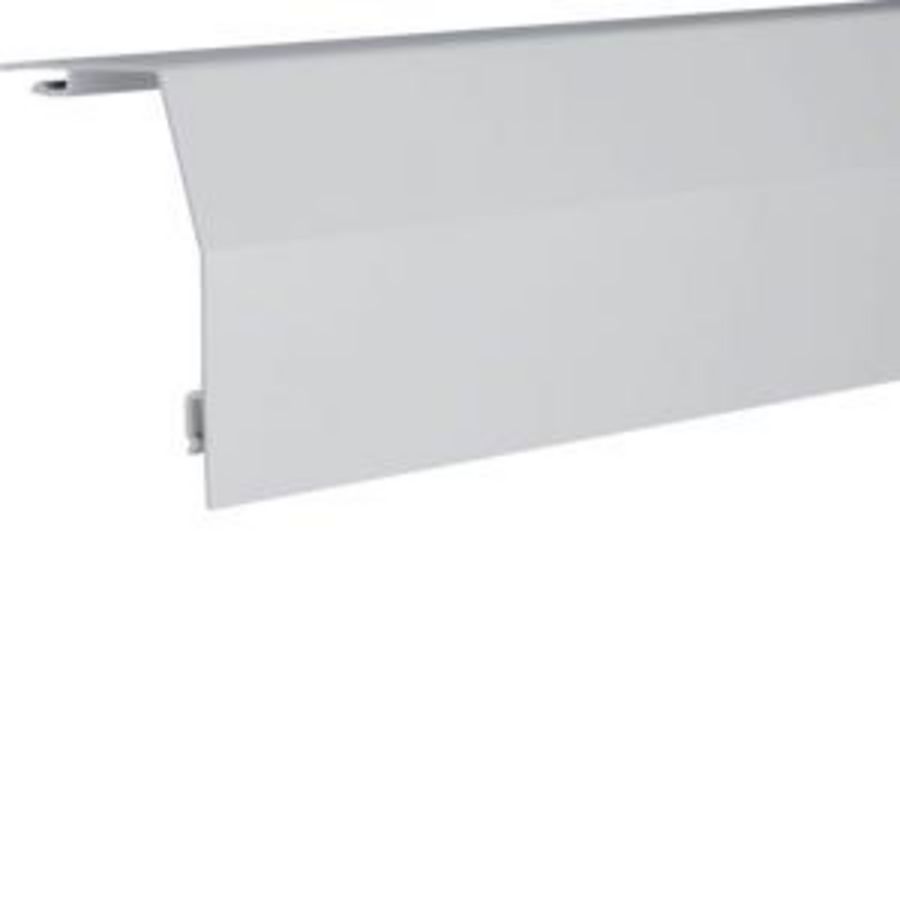 Afdekprofiel 230mm hoog RK lengte 2m lichtgrijs VVE=2
