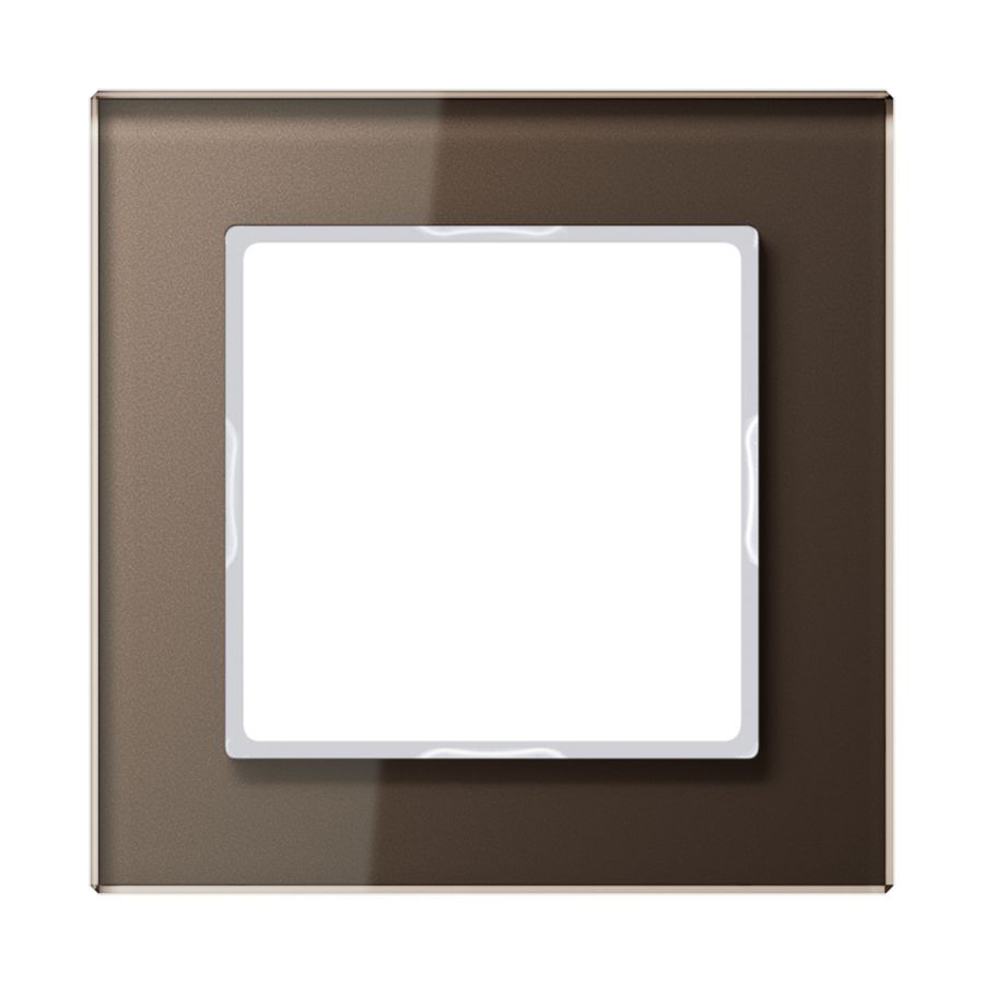 Afdekraam 1-voudig Acreation glas mokka