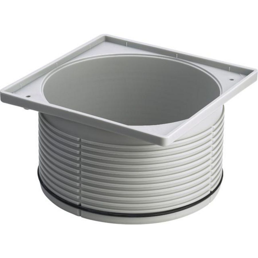 Opzetframe 150x150 kunststof/grijs 49224-534523