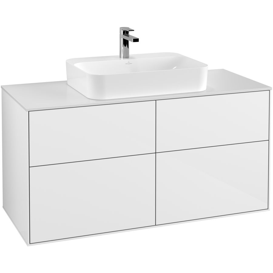 Wastafelonderkast Finion 1200x603x501mm G.White.L G38100GF