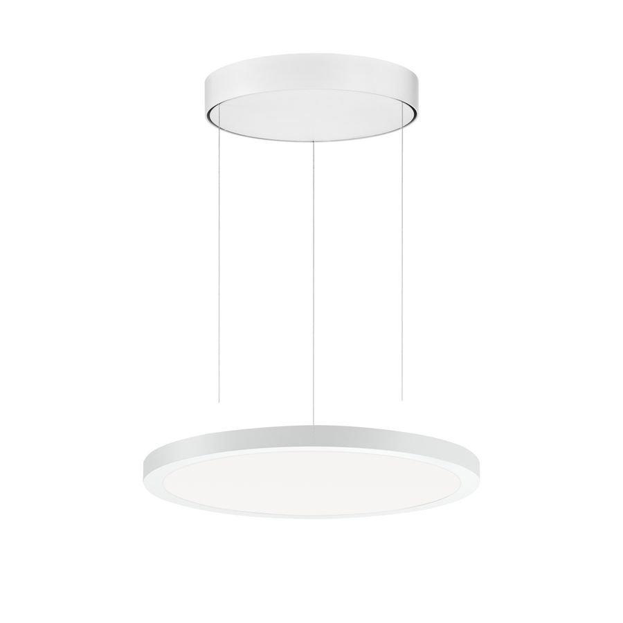 LED-Pendelarmatuur 4000K 25W DALI Opaalwitte diffuser d+i