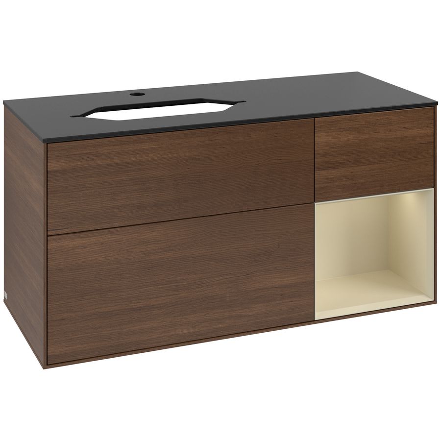 Wastafelonderkast Finion 1200x603x501mm W.Veneer G282HJGN