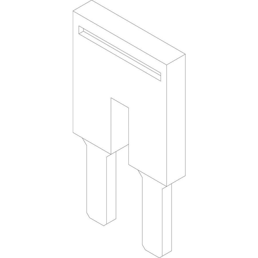 Aansluitstuk terminal cross