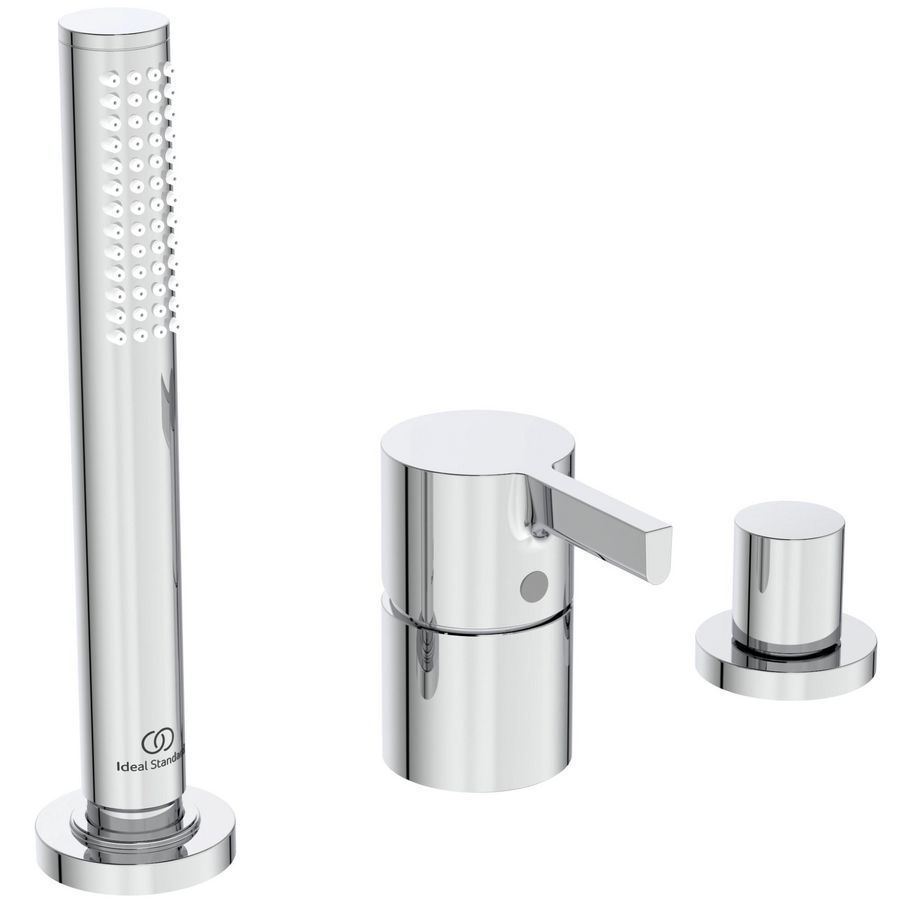 Joy badmengkraan 3-gats badrand zonder uitloop chroom