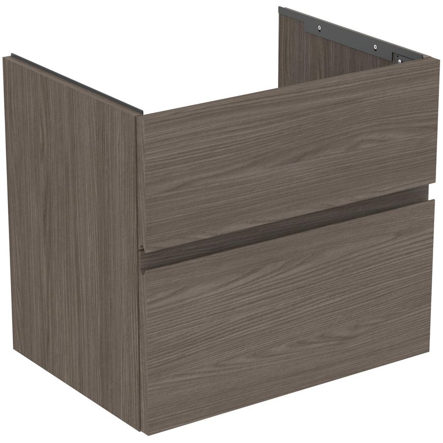 Wastafelmeubel 600x440x545mm dark elm 2 laden Finesse