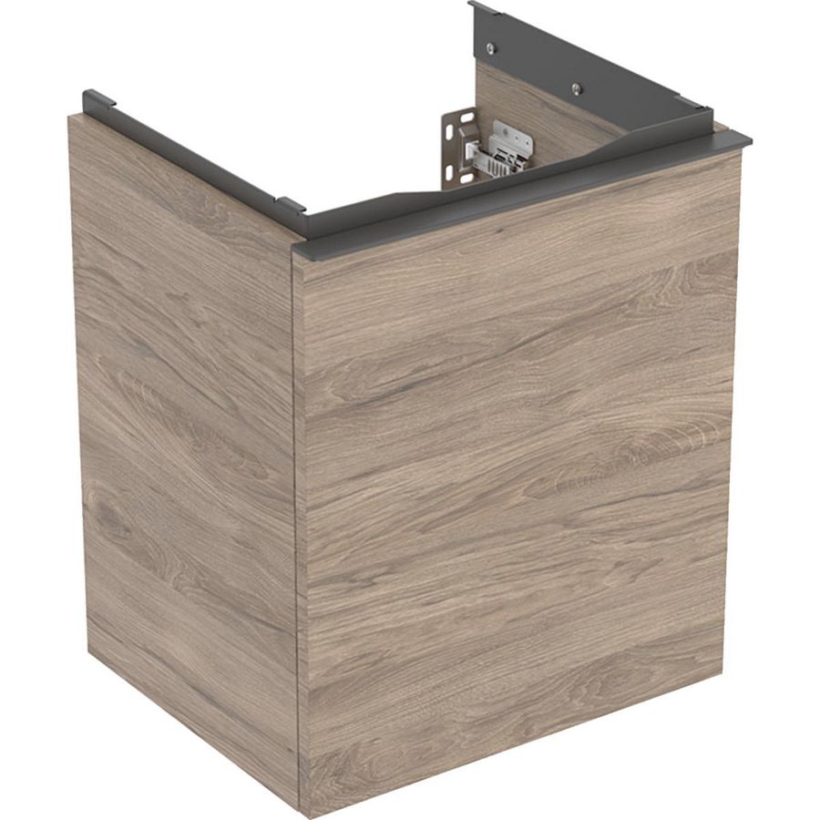 Fonteinonderkast Acanto met één lade B45 Noten Hickory