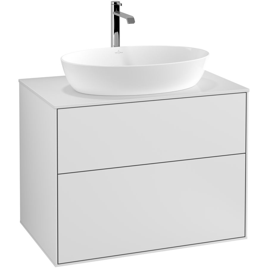 Wastafelonderkast Finion 800x603x501mm White Matt Lacquer G75100MT