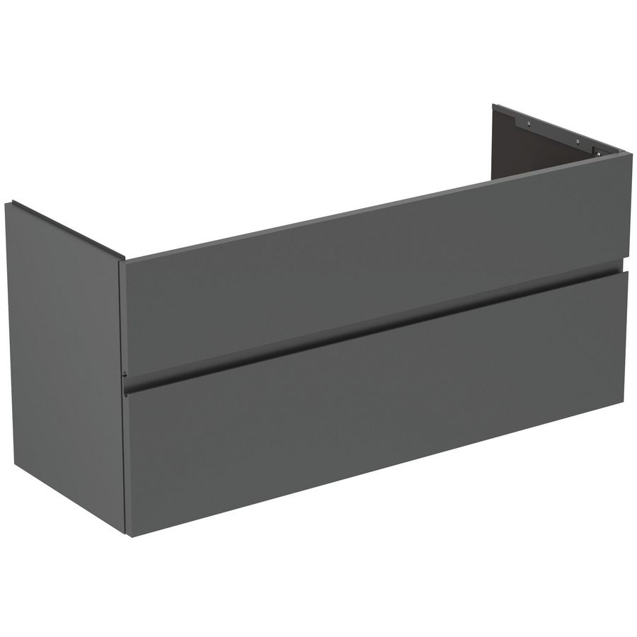 Wastafelmeubel 1200x440x545mm matt anthracite 2 laden Finesse