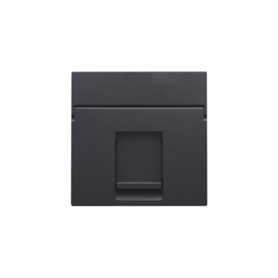 Centraalplaat data 1x RJ anthracite