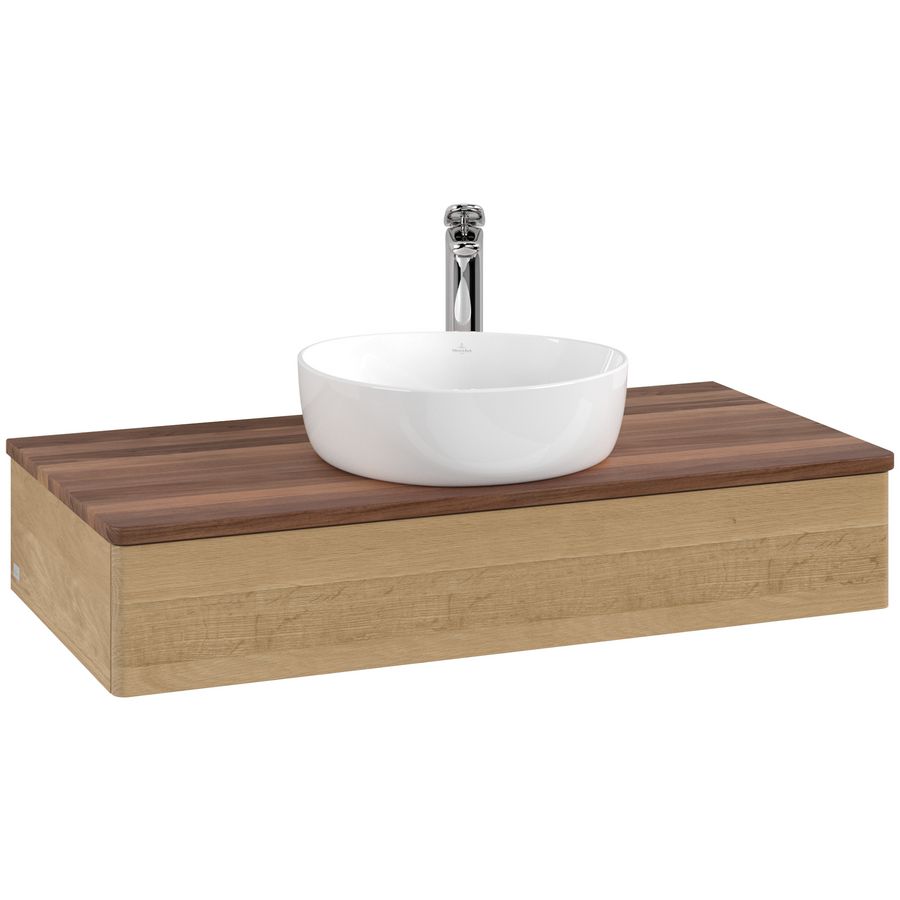 Wastafelonderkast Antao 1000x190x500mm Honey Oak L09052HN