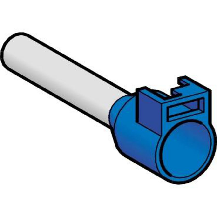 Draadbusjes Enkel 16mm² Type Middel Blauw DIN VVE=100