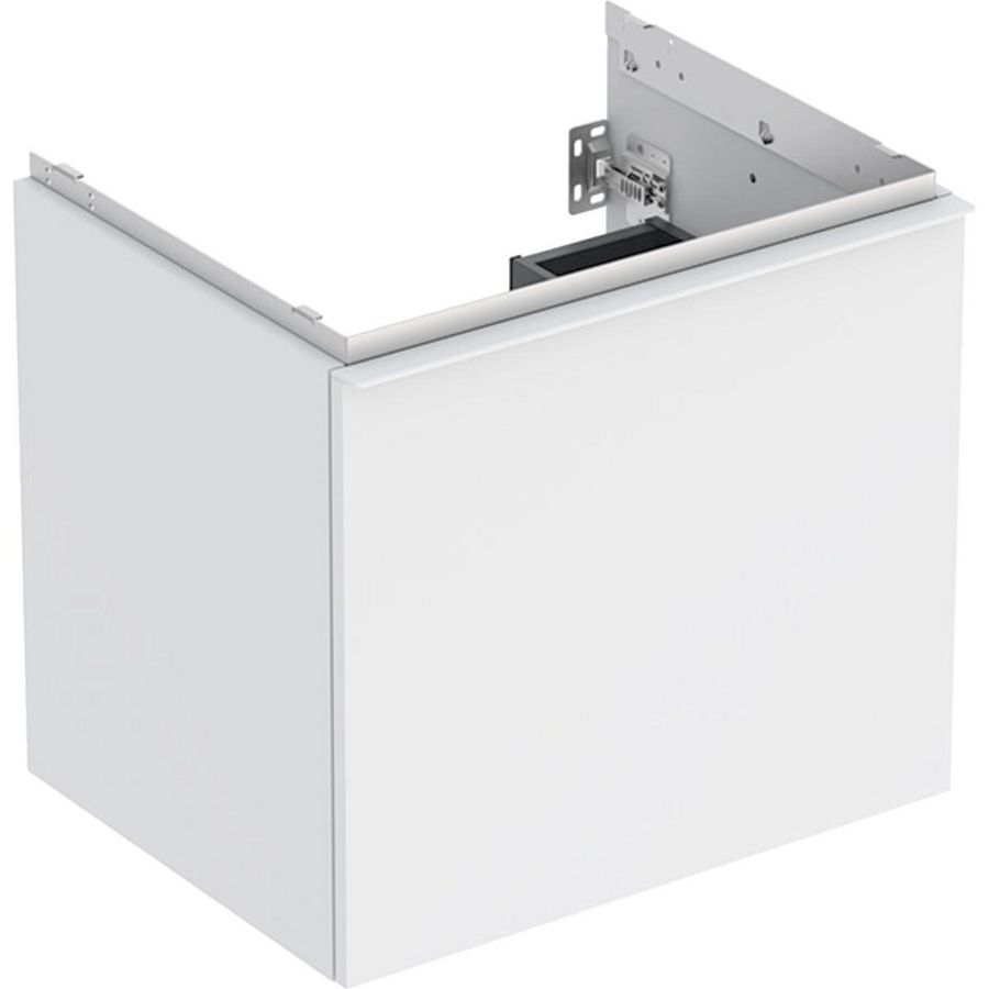 Wastafelonderkast Acanto 1 lade 1 binnenlade B60 Wit mat
