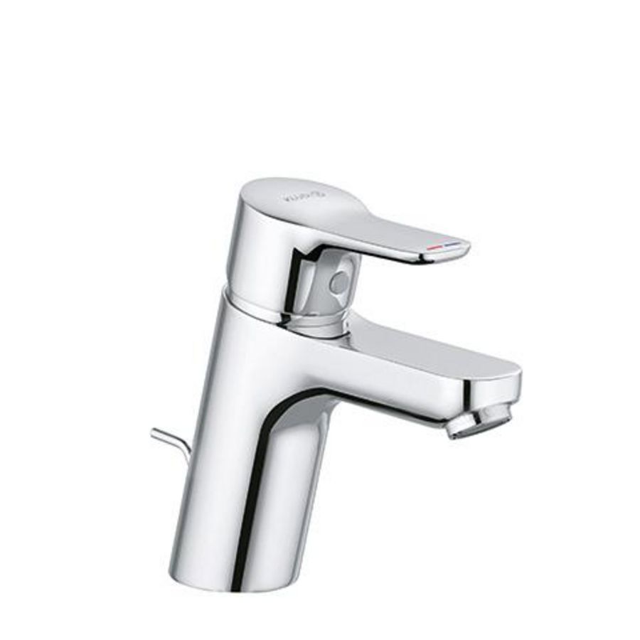 Pure&easy wastafelmengkraan met waste 70 ld chroom