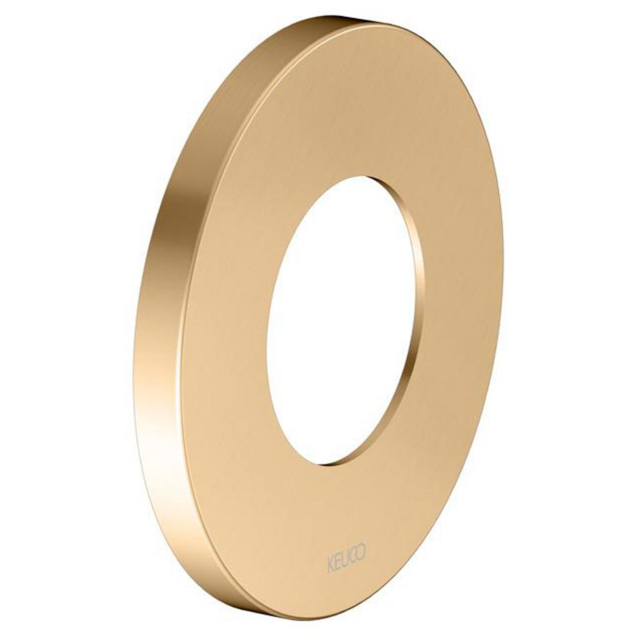 Wandrozet voor omstelling/rond 105mm diameter messing gebor