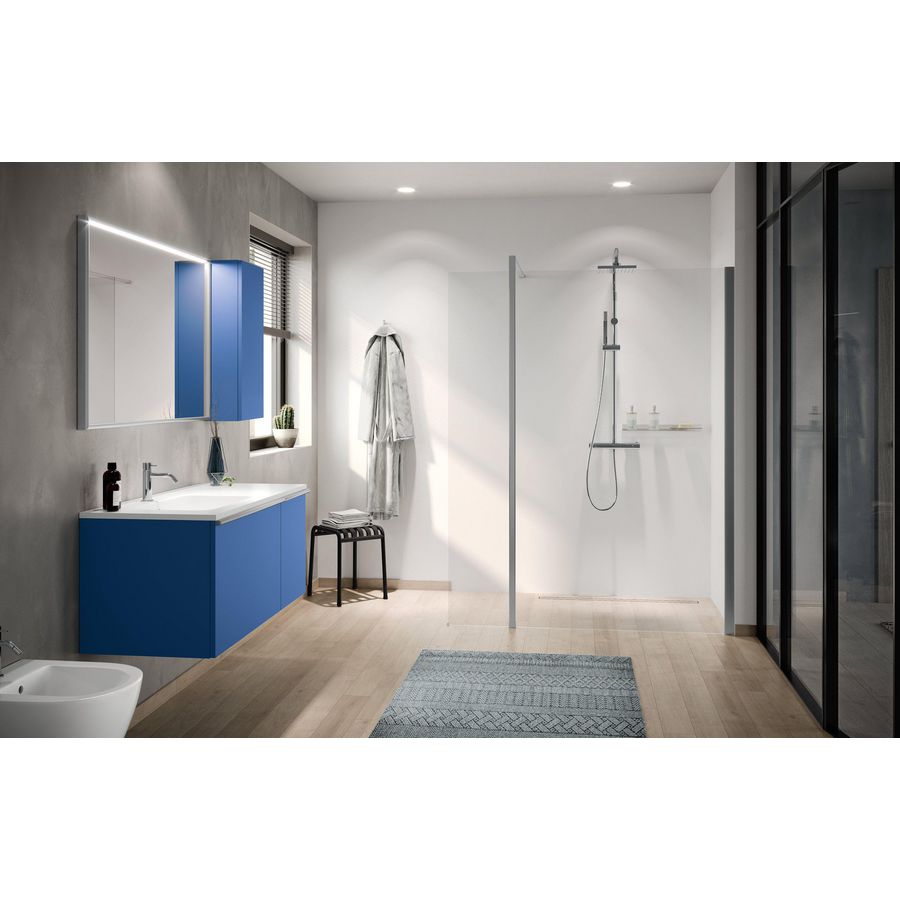 Voorzijde giada h 37 helder glas chroom