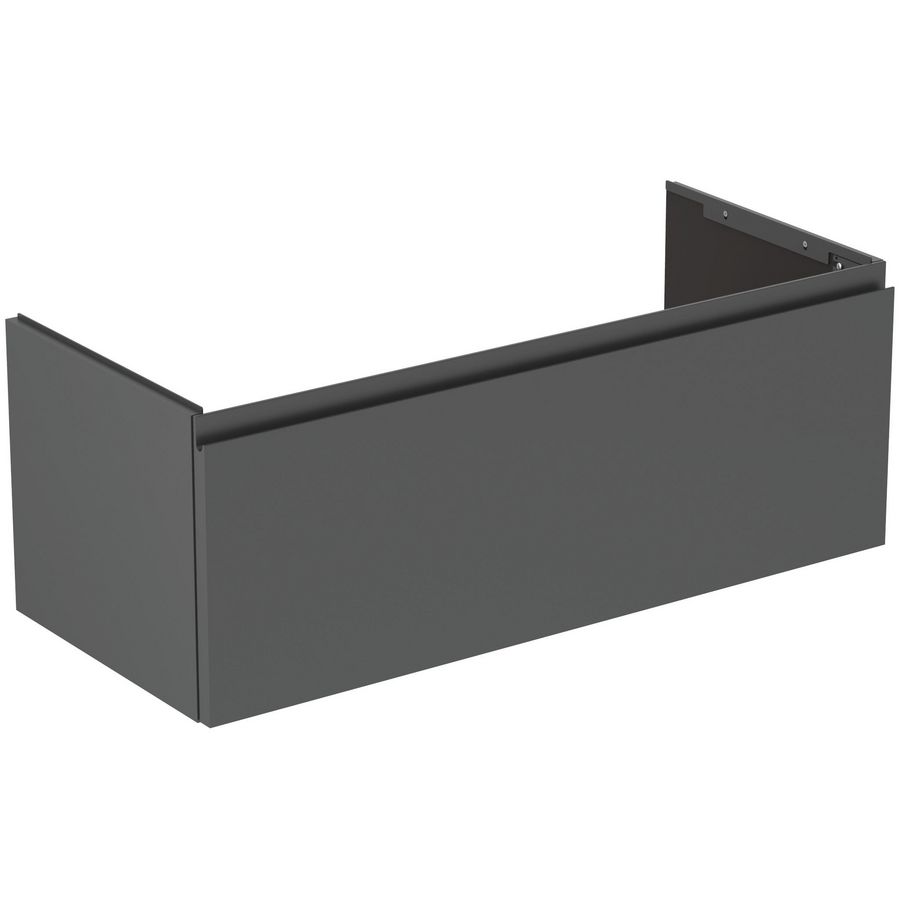 Wastafelmeubel 1000x440x370mm matt anthracite 1 lade Finesse