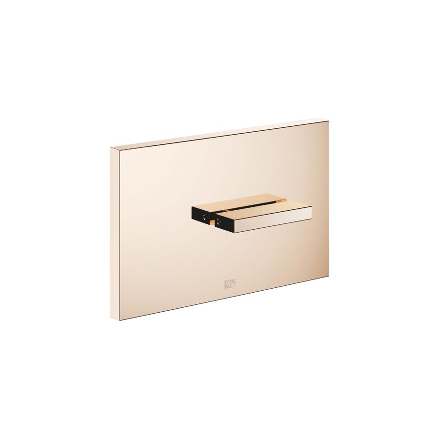 Afdekplaat v. inbouwreservoir van de firma TeCe Light Gold