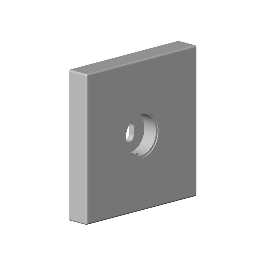 Houder Douchegarni Symetrics 60X60X25mm-BG