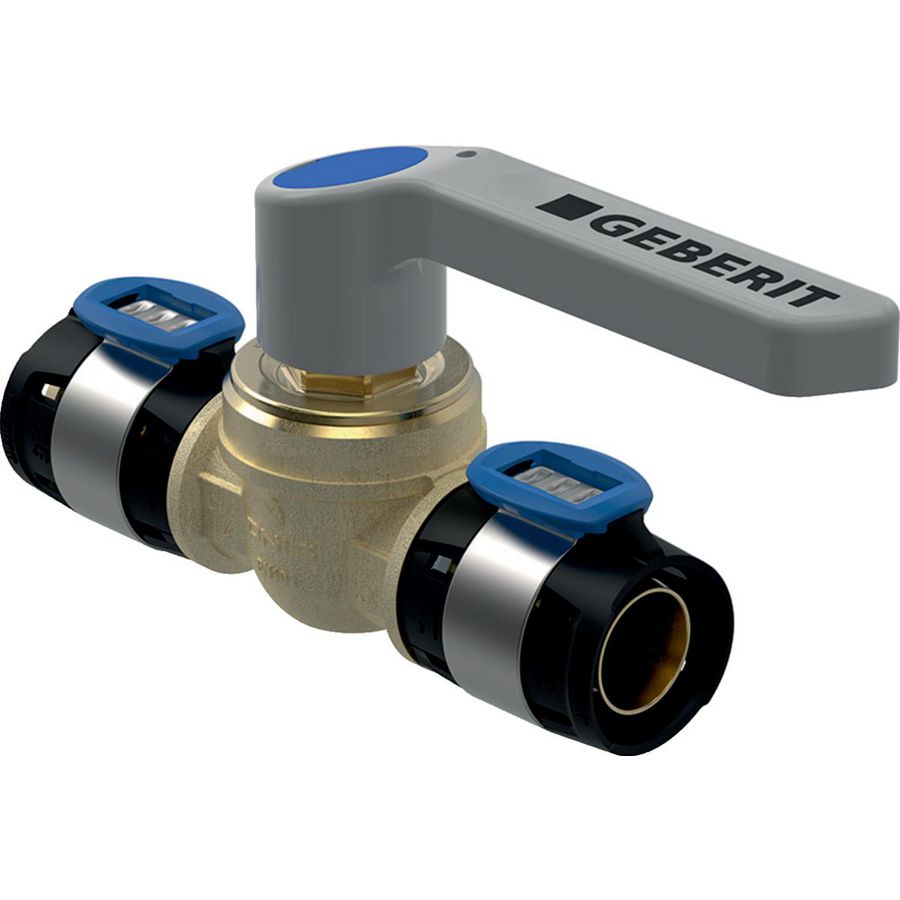 Kogelkraan FLOWFIT pers met hendel siliciumbrons 25mm