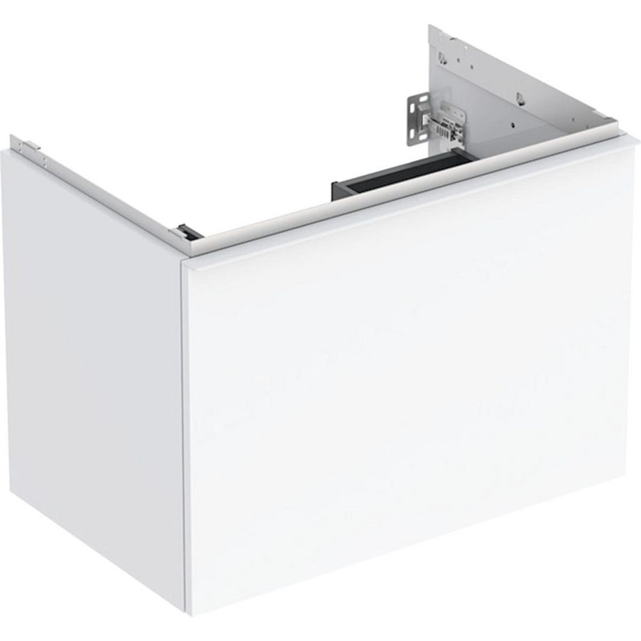 Wastafelonderkast Acanto 1 lade 1 binnenlade B75 Wit