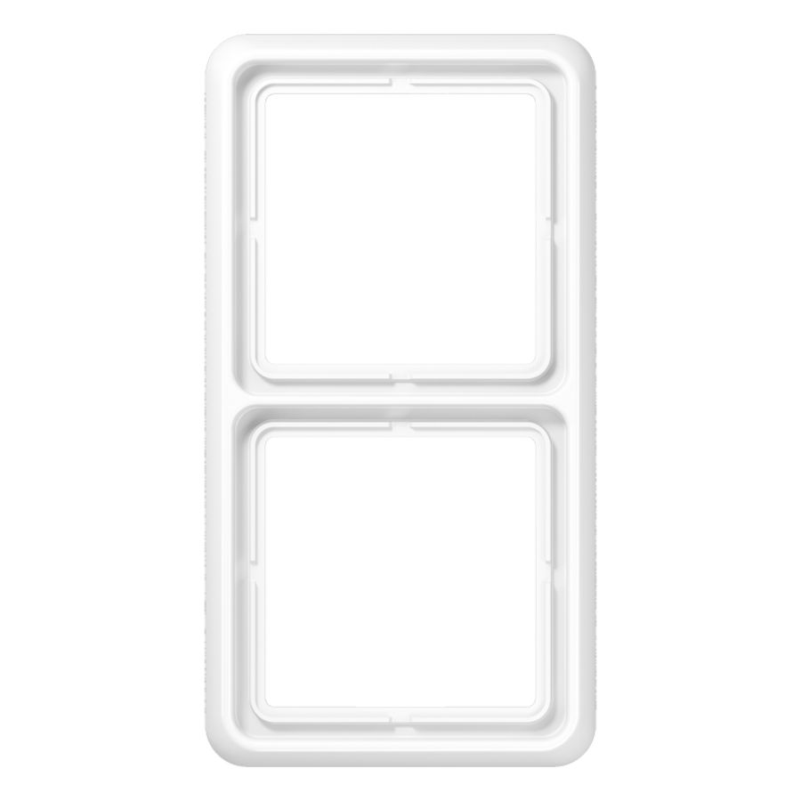 Afdekraam alpine wit 2-voudig CD500