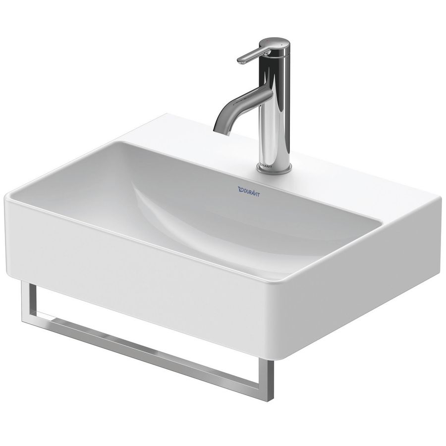 Handdoekhouder lengte: 399mm, Chroom