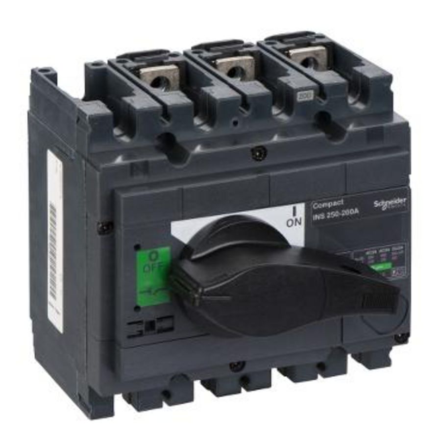 Lastscheider Vast Zwart ComPact INS250-200A 3P
